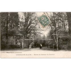 COURTACON: entrée du château de ferreux - très bon état