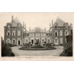 COURQUETAINE: château de courquetaine face - très bon état