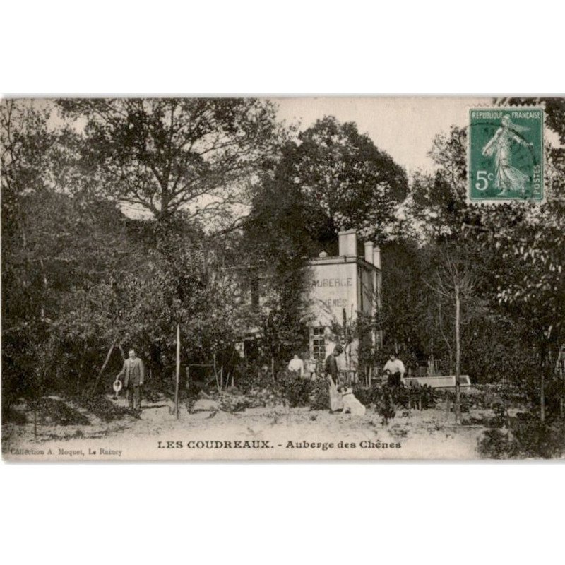 LES COUDREAUX: auberge des chênes - très bon état