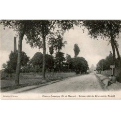 CHEVRY-COSSIGNY: entrée côté de brie-comte robert - très bon état