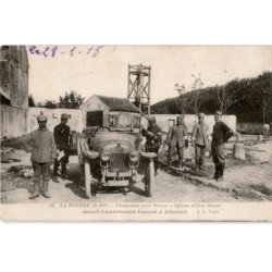 CHAUCONIN: officier d'état-major entouré d'ambulanciers français et allemands - très bon état