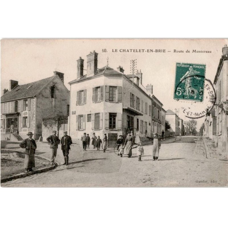 LE CHATELET-en-BRIE: route de montereau - très bon état