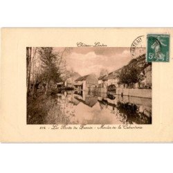 CHATEAU-LANDON: les bords du fusain moulin de la cabarderie - état