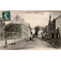 CHARTRETTES: rue principale - très bon état