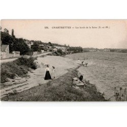CHARTRETTES: les bords de la seine - très bon état