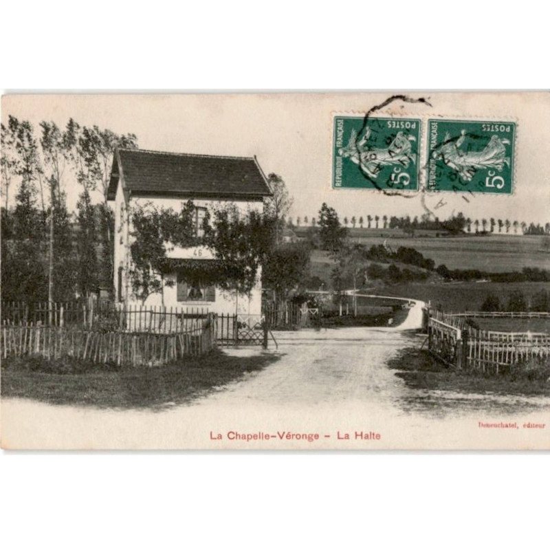 LA CHAPELLE-VERONGE: la halte - très bon état
