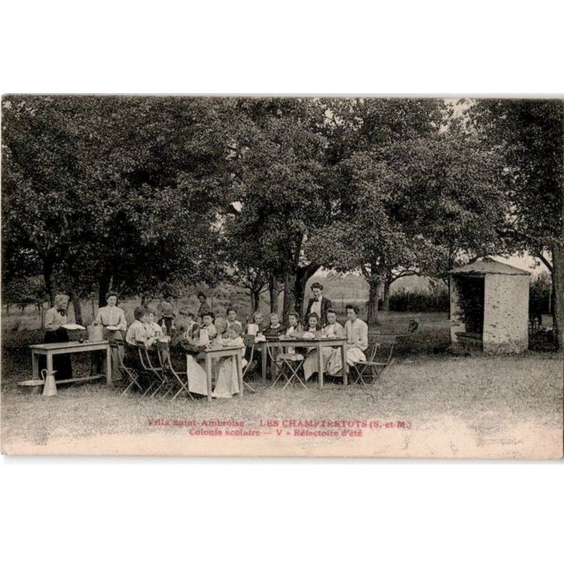 LES CHAMPTRETOTS: colonie scolaire villa saint-ambroise - très bon état