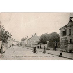 CHAILLY-en-BIERE: entrée de chailly, route de paris - très bon état