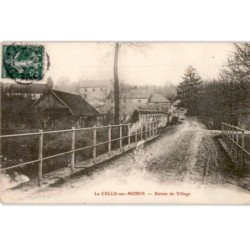LA CELLE-sur-MORIN: entrée du village - très bon état