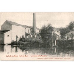 LA CELLE-sur-MORIN: les ruines de la papeterie - très bon état