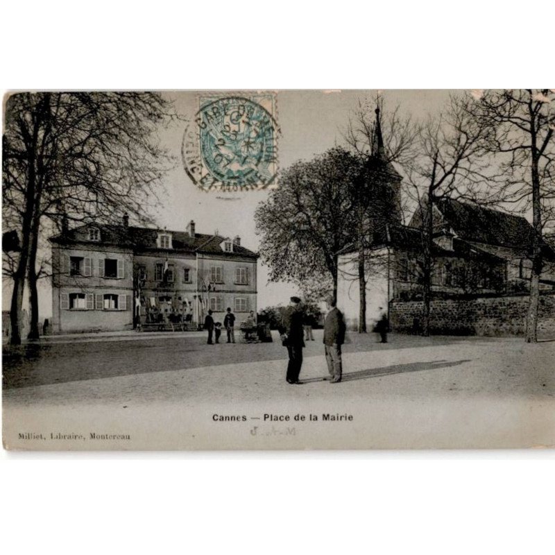 CANNES: place de la mairie - état