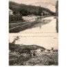 LORROY: château-landon le canal et les caves après la catastrophe du 21 janvier 1910 - très bon état