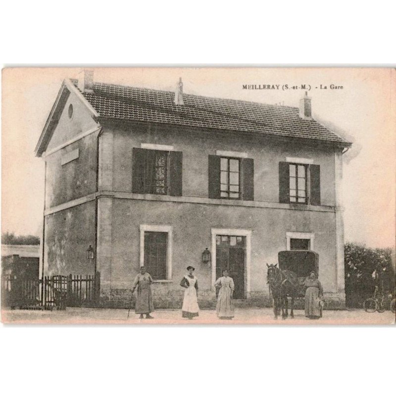 MEILLERAY: la gare - très bon état