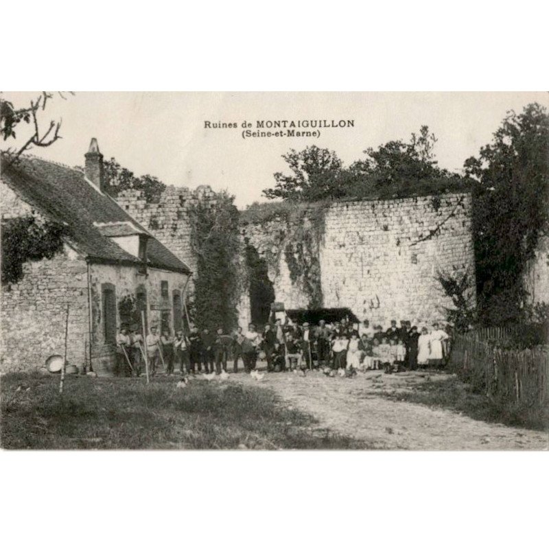 MONTAIGUILLON: ruines - état