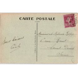 MONTCEAUX: ruines du château royal la porte des calottes - très bon état