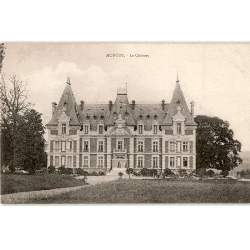 MONTRY: le château - très bon état