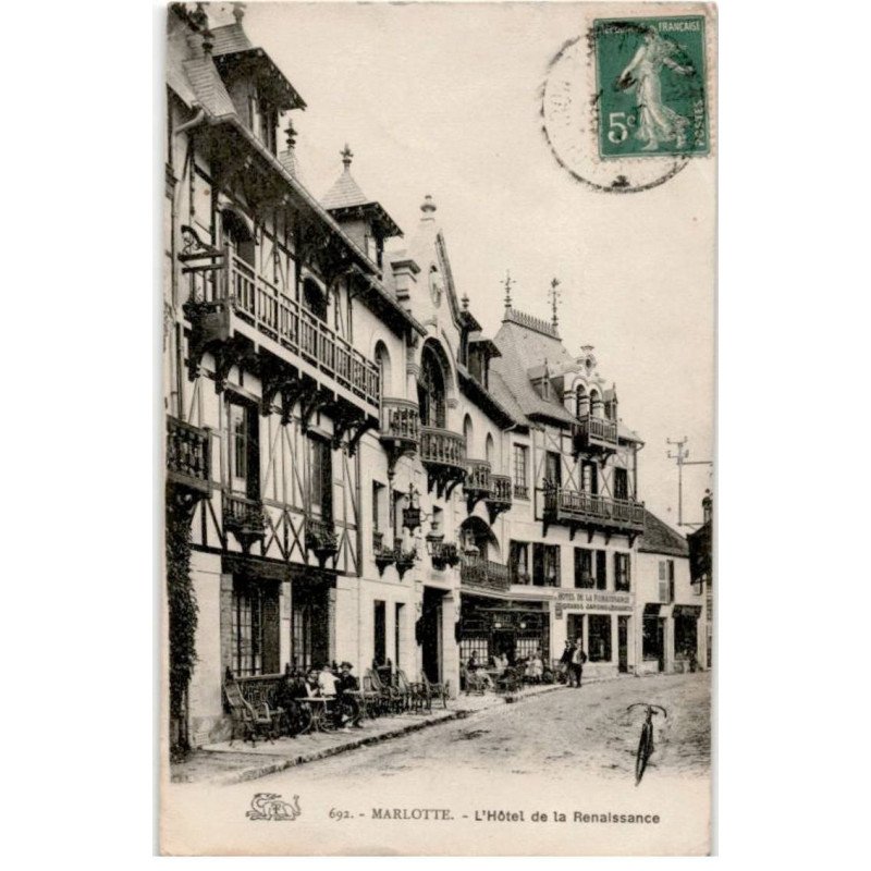 MARLOTTE: hôtel de la renaissance - très bon état