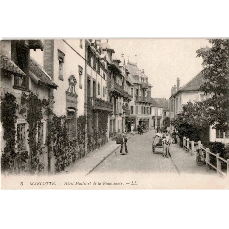 MARLOTTE: hôtel mallet de la renaissance - état