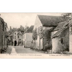 MARLOTTE: la grande rue et l'hôtel de la renaissance - très bon état