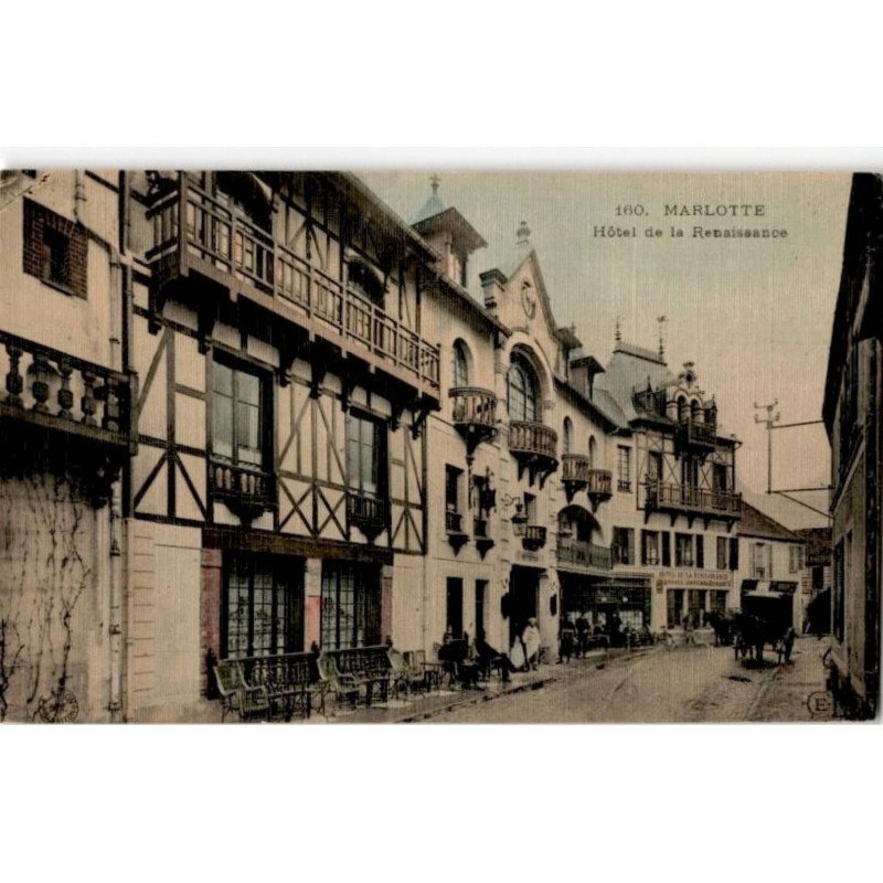 MARLOTTE: hôtel de la renaissance - très bon état