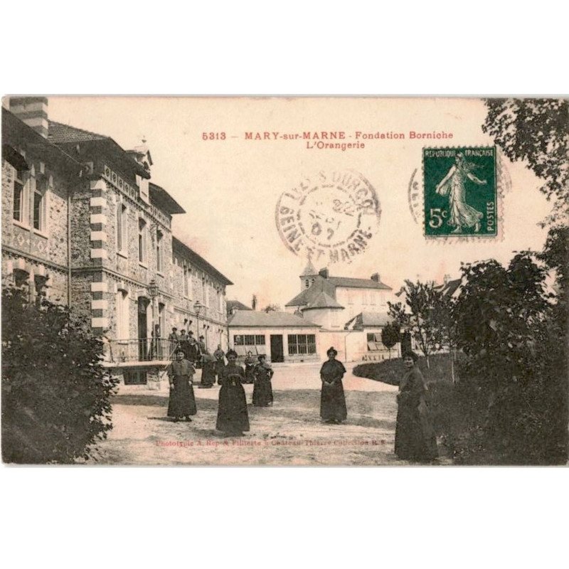 MARY-sur-MARNE: fondation borniche, l'orangerie - très bon état