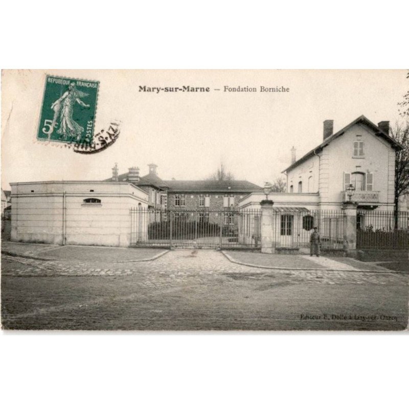 MARY-sur-MARNE: fondation borniche - très bon état