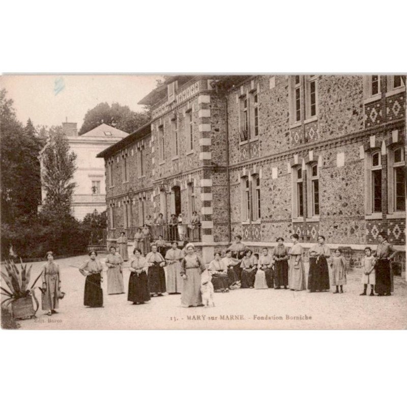 MARY-sur-MARNE: fondation borniche - très bon état