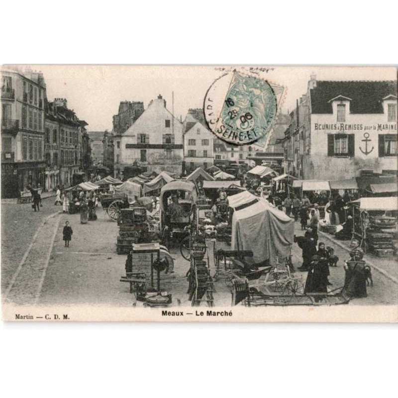 MEAUX: le marché - très bon état