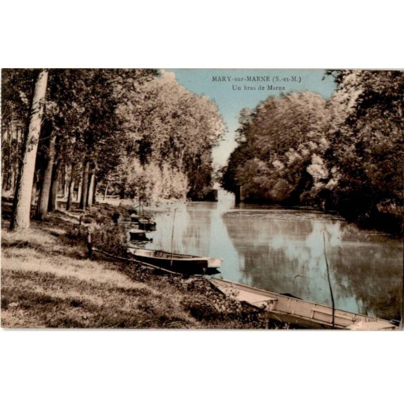 MARY-sur-MARNE: un bras de marne - très bon état