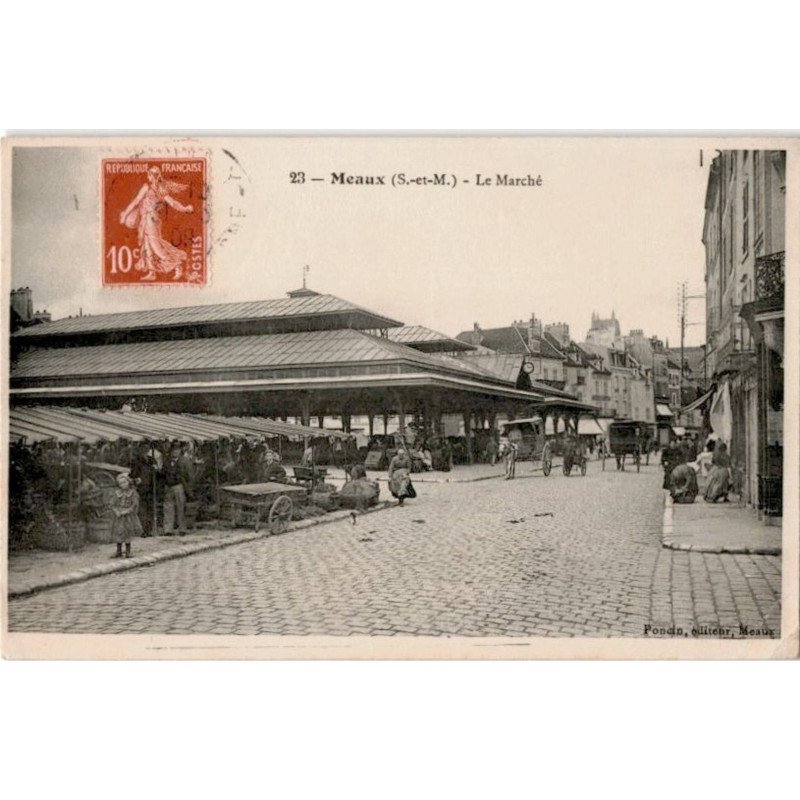 MEAUX: le marché - très bon état