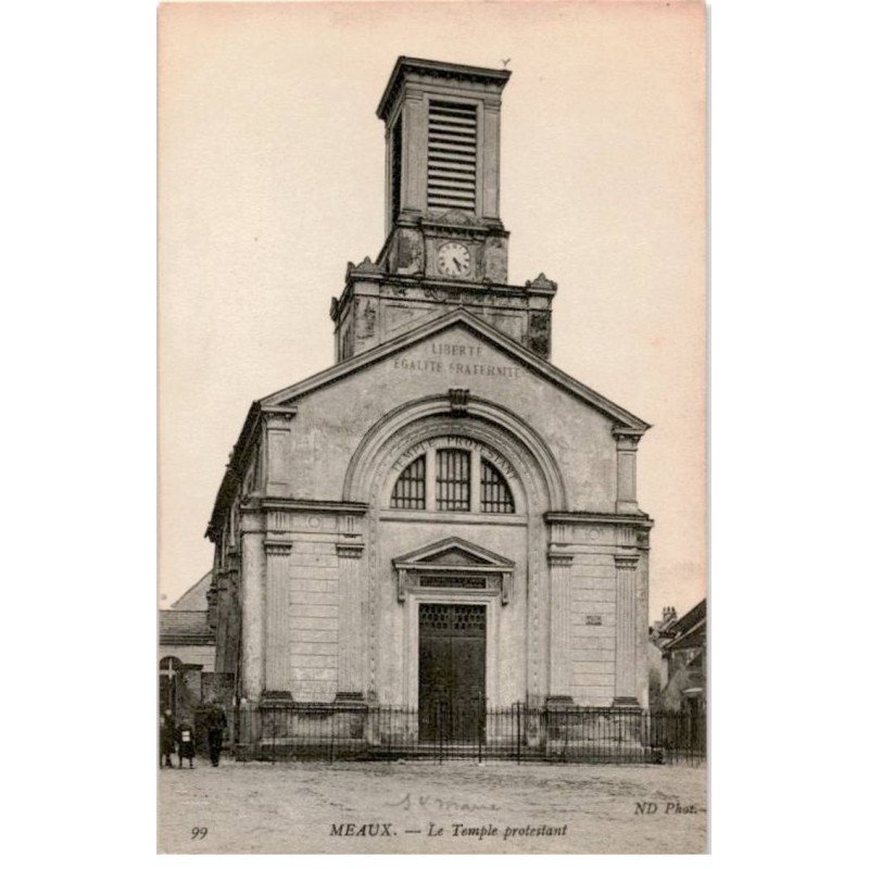 MEAUX: le temple protestant - très bon état