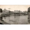 MEAUX: vue sur le marne les vieux moulins et l'hôtel de ville - état