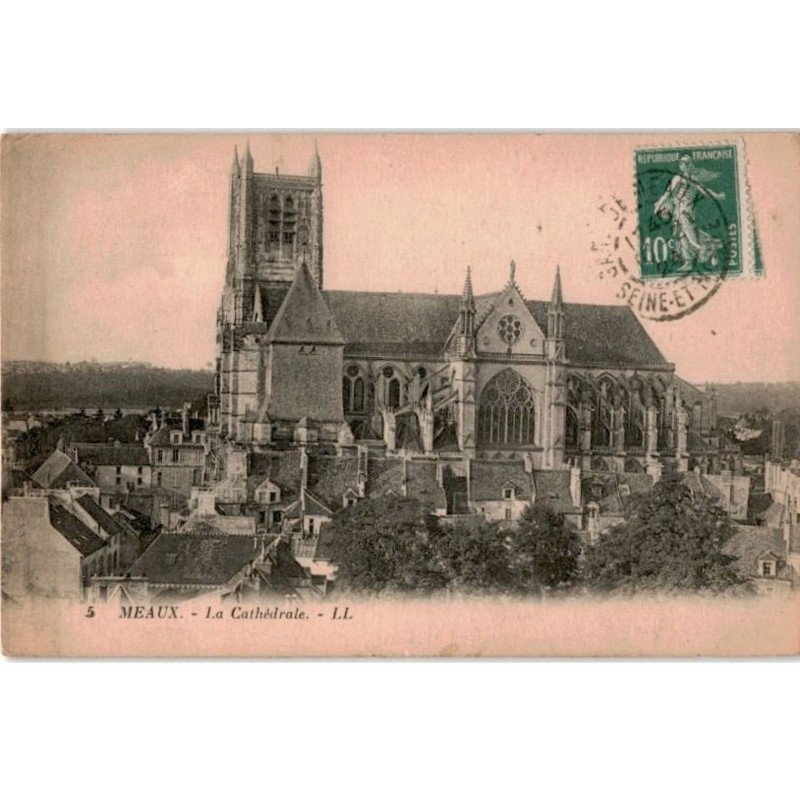 MEAUX: la cathédrale - état MEAUX: la cathédrale - état