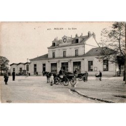 MELUN: la gare - état