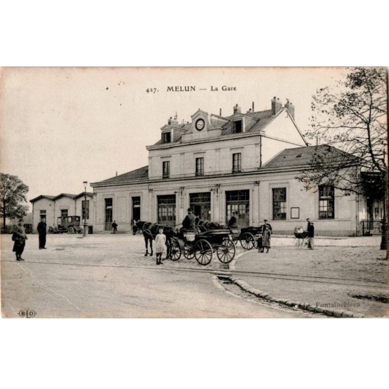 MELUN: la gare - état