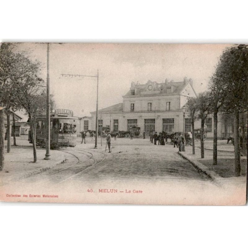 MELUN: la gare - très bon état