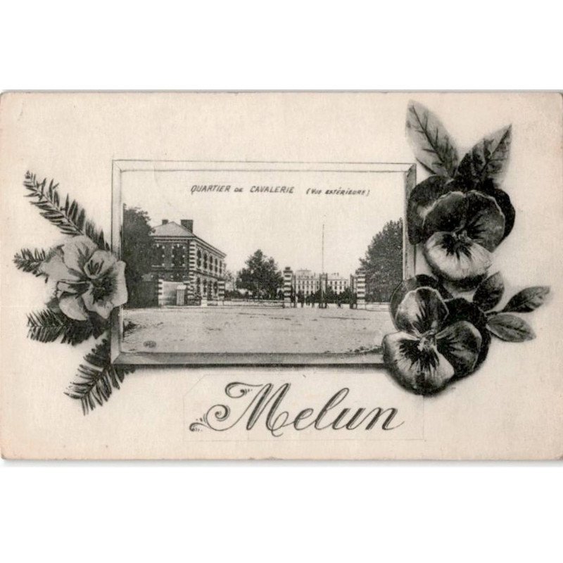 MELUN: quartier de cavalerie - très bon état