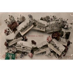 MELUN: souvenir de melun - très bon état