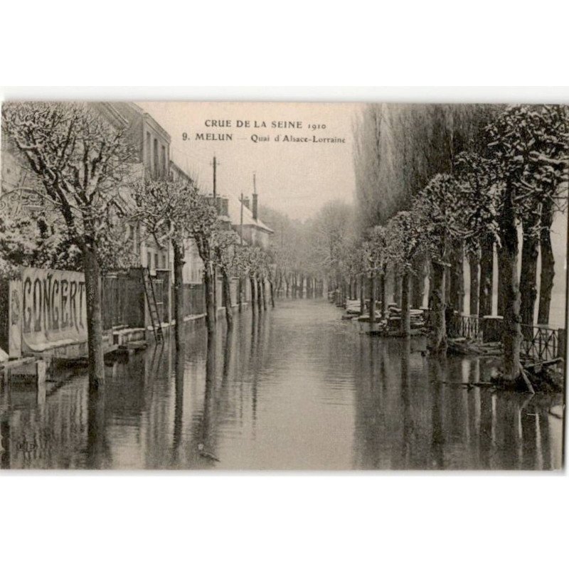 MELUN: quai d'alsace-lorraine - très bon état