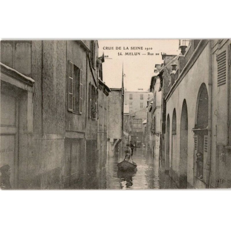 MELUN: rue au lin - très bon état