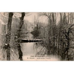 MELUN: jardins bordant l'almont - très bon état