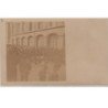 REIMS : lot de 4 cartes photo de la caserne de pompiers vers 1910 - très bon état (les cartes sont passées)