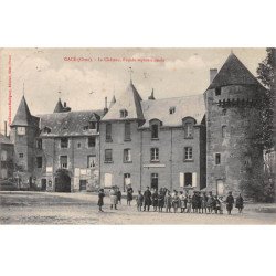 GACE - Le Château, façade septentrionale - très bon état