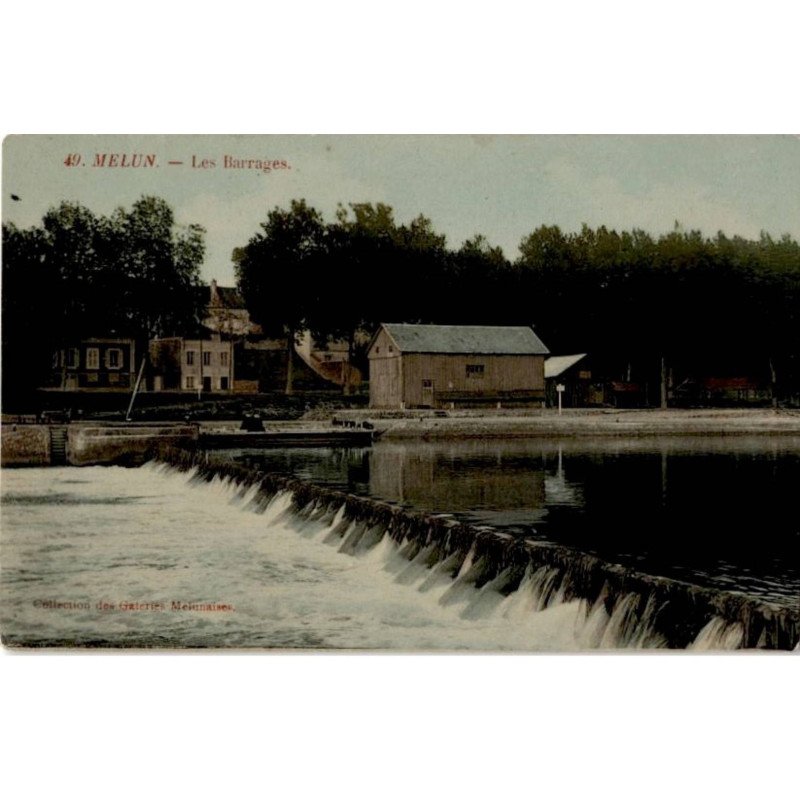 MELUN: les barrages - très bon état