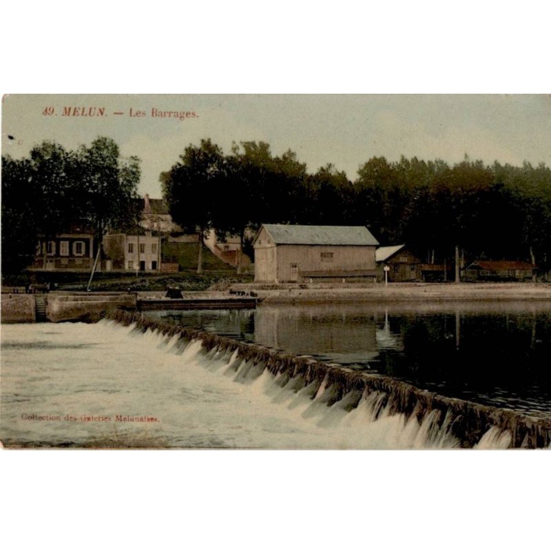 MELUN: les barrages - très bon état