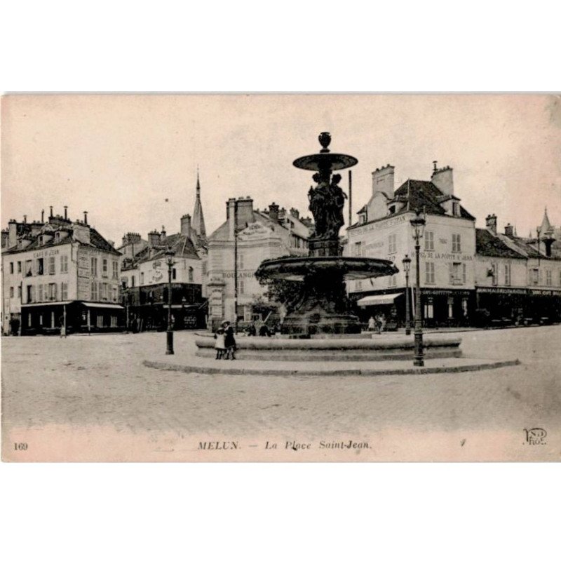 MELUN: la place saint-jean - très bon état