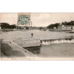 MELUN: le grand barrage - état