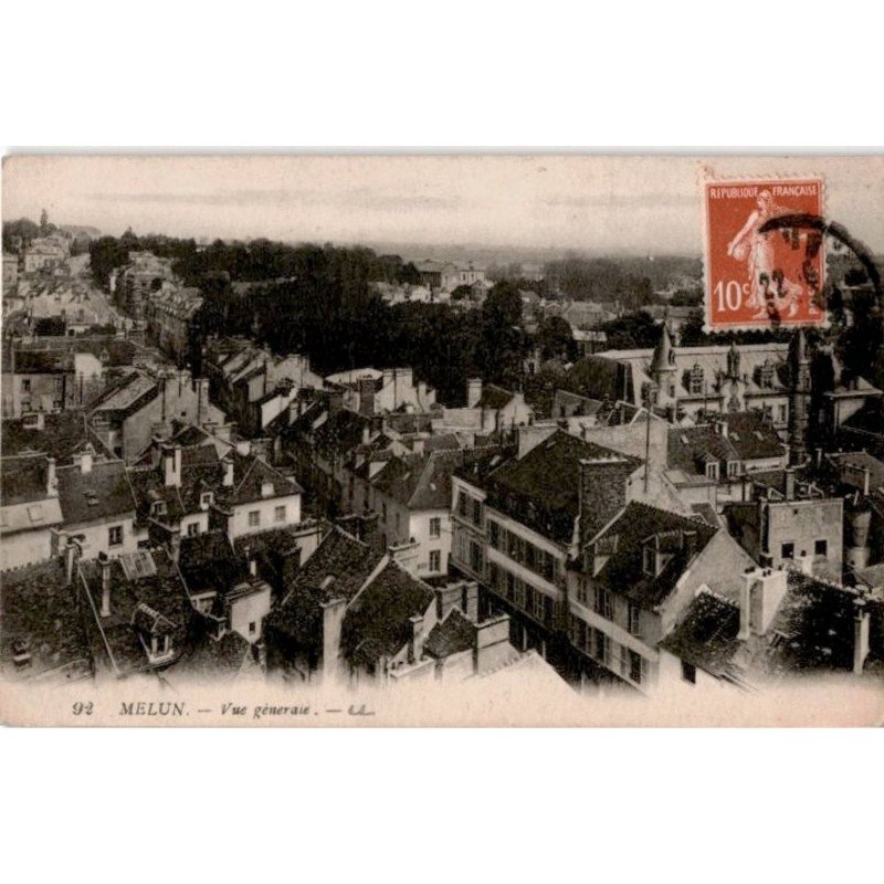 MELUN: vue générale - très bon état