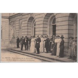 TROYES : les fêtes littéraires en 1913 - très bon état