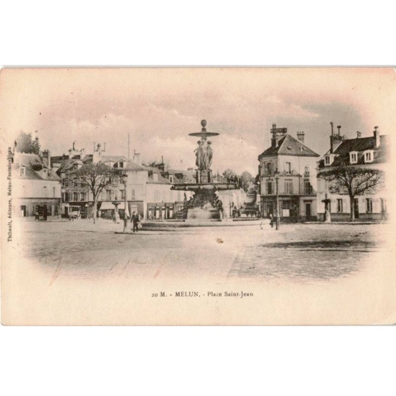 MELUN: place saint-jean - très bon état